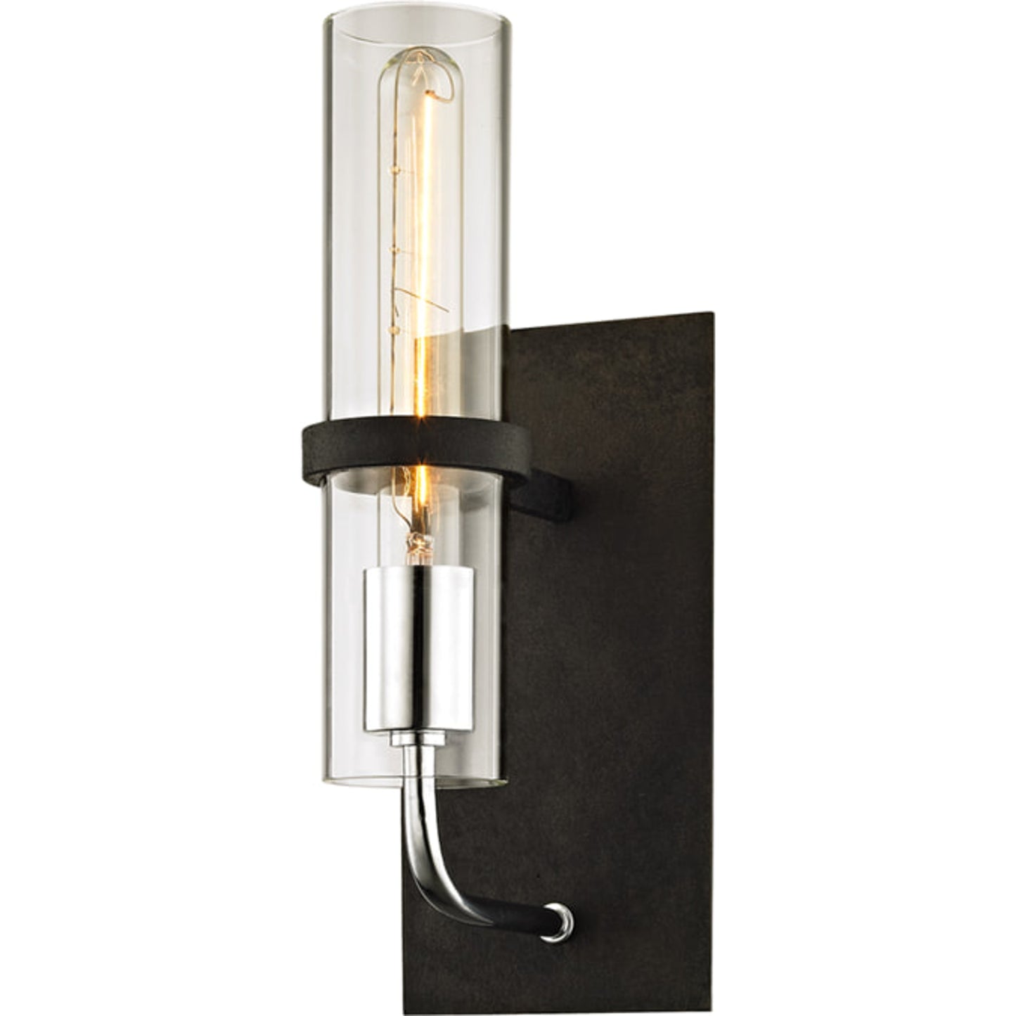 001 S-314333 | Additional Silo | Xavier Wall by Troy in vintage iron. Made from hand-worked iron in a modern style.