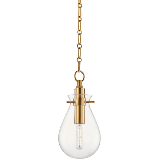 Ivy Pendant by Hudson Valley. Made from steel in a transitional style.