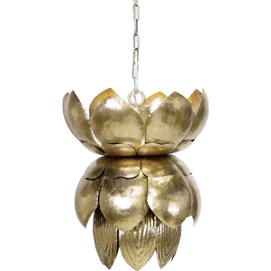 Blossom Tin Pendant by Worlds Away in silver and silver. Made from metal in a eclectic & global style.