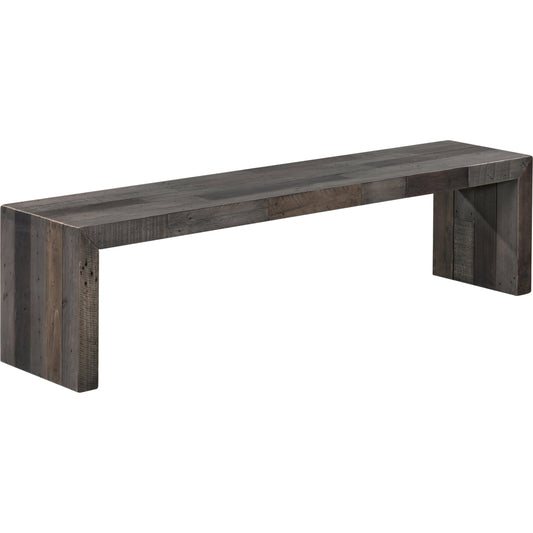 Vintage Bench by Moe's Home Collection. Made from solid recycled pine wood in a modern style.