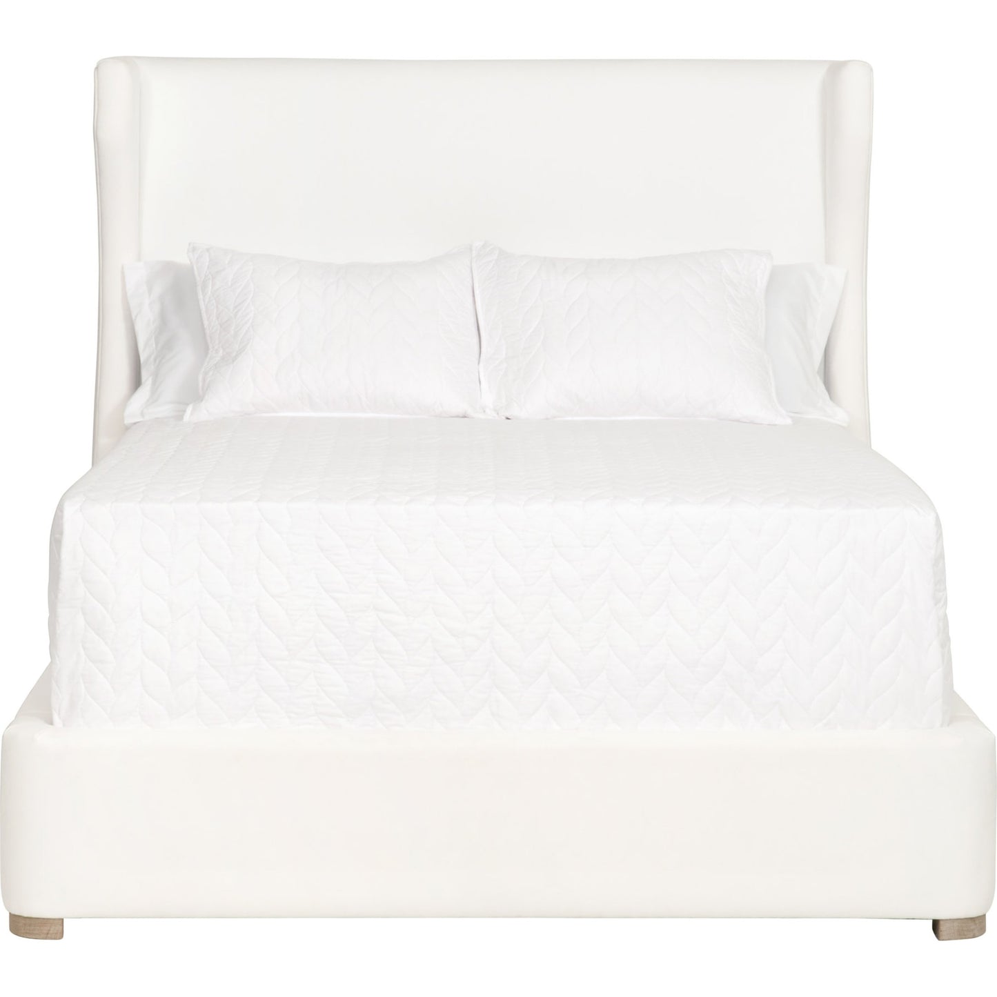 001 SR-387059,SR-387060,SR-387061 | Additional Silo | Balboa Upholstered Bed by Essentials For Living in livesmart peyton-pearl, natural gray. Made from wood, fabric in a modern style.