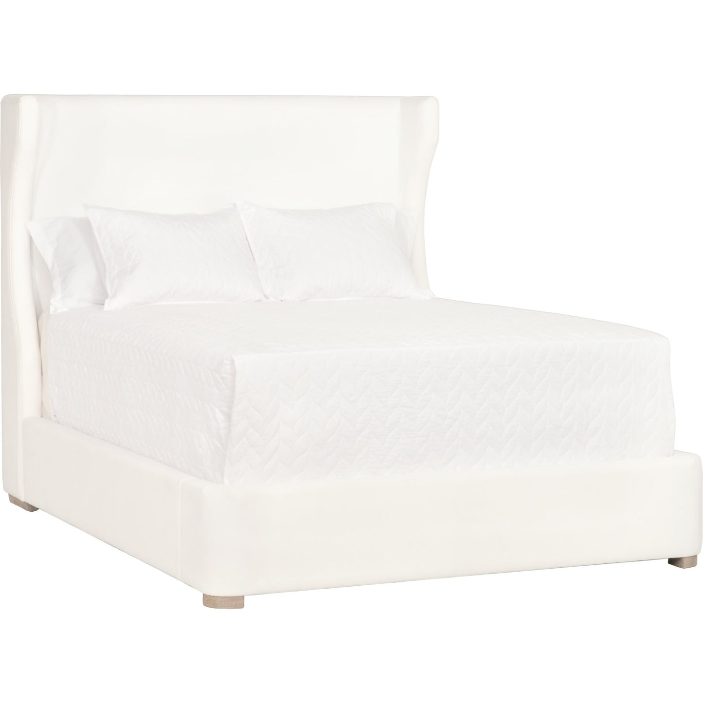 002 SR-387059,SR-387060,SR-387061 | Additional Silo | Balboa Upholstered Bed by Essentials For Living in livesmart peyton-pearl, natural gray. Made from wood, fabric in a modern style.