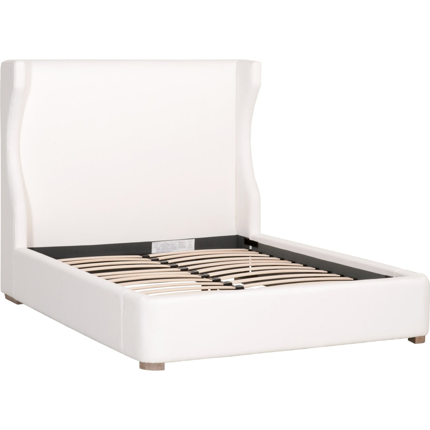 004 SR-387059,SR-387060,SR-387061 | Additional Silo | Balboa Upholstered Bed by Essentials For Living in livesmart peyton-pearl, natural gray. Made from wood, fabric in a modern style.