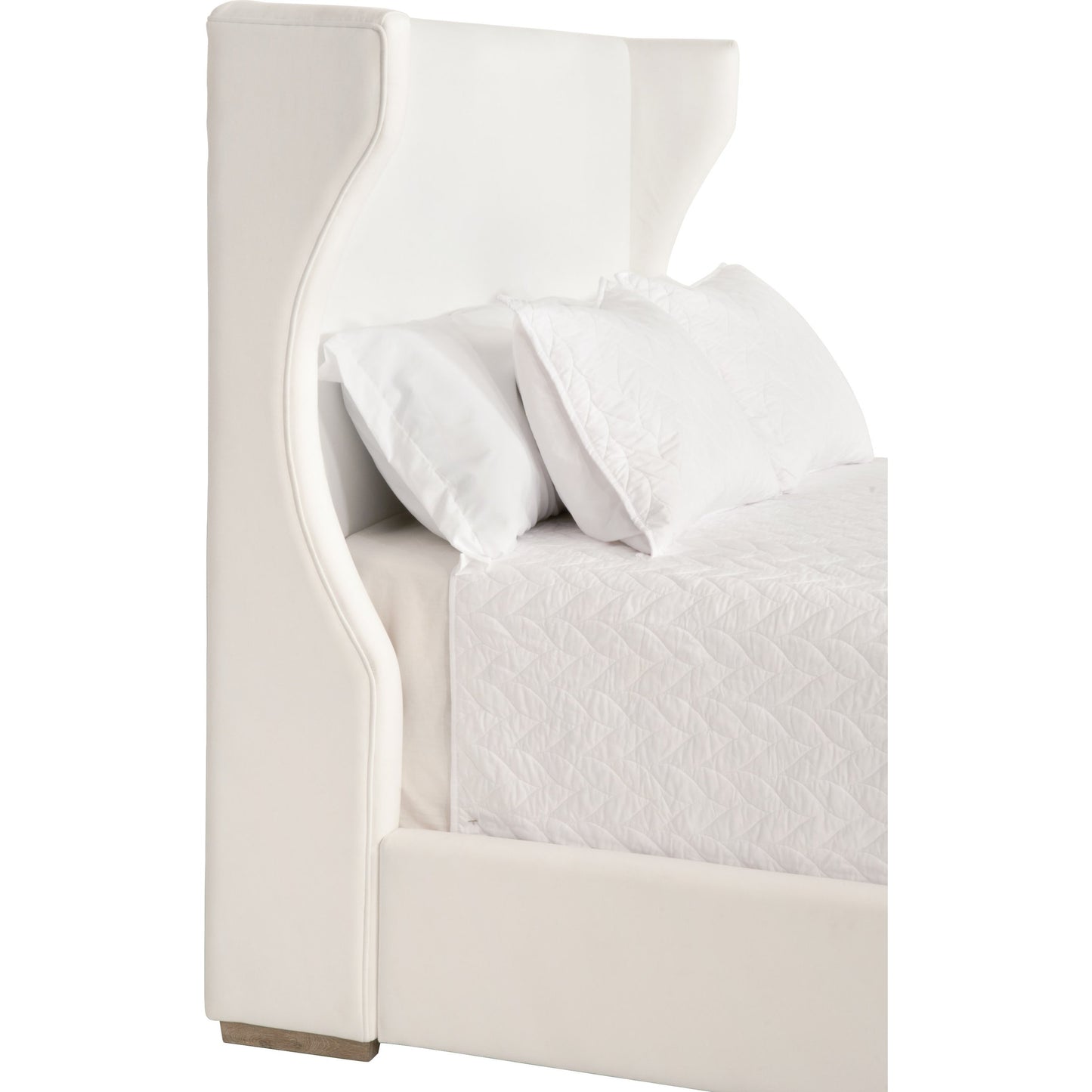 006 SR-387059,SR-387060,SR-387061 | Additional Silo | Balboa Upholstered Bed by Essentials For Living in livesmart peyton-pearl, natural gray. Made from wood, fabric in a modern style.
