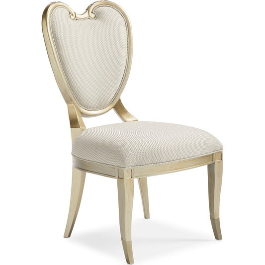Side Chair (Set of 2) by Caracole in champagne mist and champagne mist. Made from asian hardwood in a transitional style.