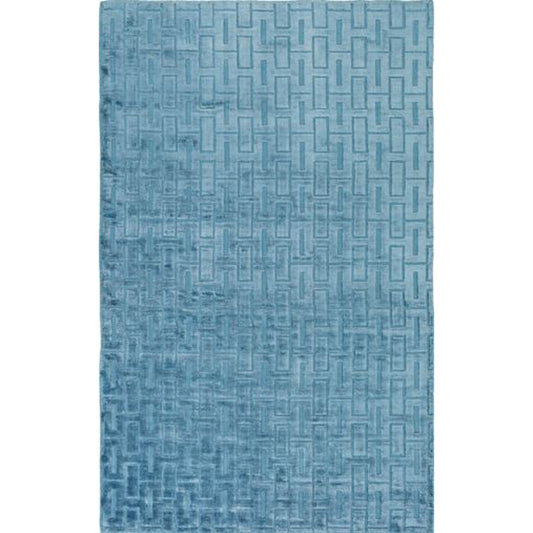 001 56186-23375 | Primary Silo | Castlebury Rug - 12627 by Surya in blue. Made from 100% viscose in a unique style.