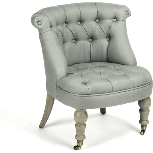 Amelie Slipper Chair by Zentique. Made from unique in a traditional style.