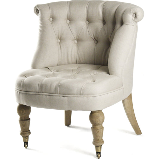 Amelie Slipper Chair by Zentique. Made from unique in a traditional style.