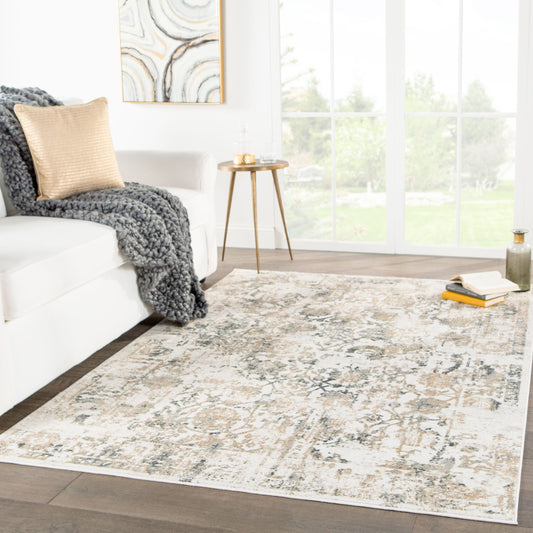 Cirque CIQ16 Rug by Jaipur Living in gray. Made from unique in a unique style.