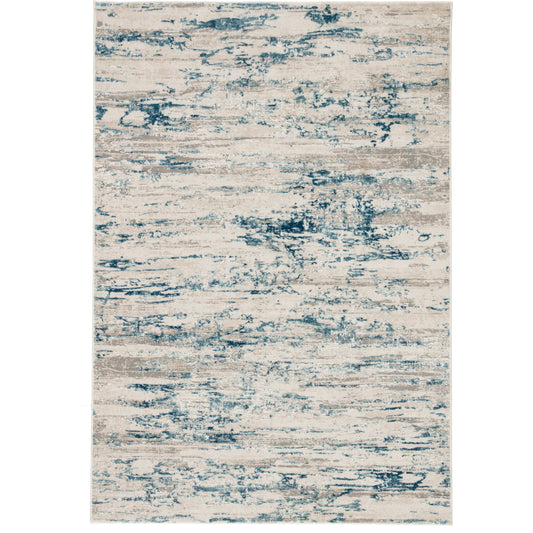 Cirque CIQ25 Rug by Jaipur Living in ivory, blue. Made from unique in a unique style.