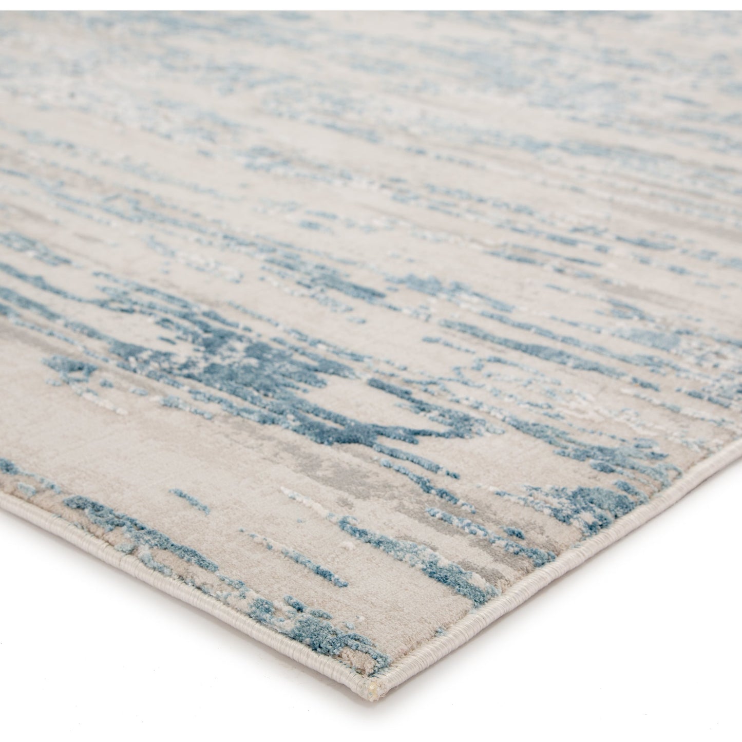 004 105396-41715,105396-41717,105396-41718,105396-45314,SI-1785475,SI-1833520,SI-1833521,SI-2385962 | Closeup | Cirque CIQ25 Rug by Jaipur Living in ivory, blue. Made from unique in a unique style.