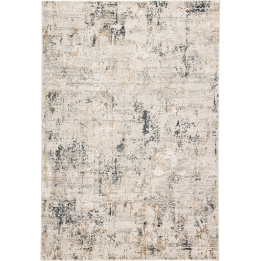 Cirque CIQ29 Rug by Jaipur Living in gray, gold. Made from unique in a unique style.