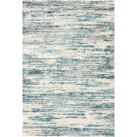 Cirque CIQ33 Rug by Jaipur Living in blue, ivory. Made from unique in a unique style.