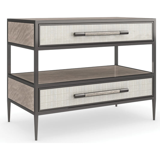 Dual Impressions by Caracole in cream, bronze, smoke and mountain smoke, albino, deep bronze. Made from birch, metal, silver curupixa in a modern style.