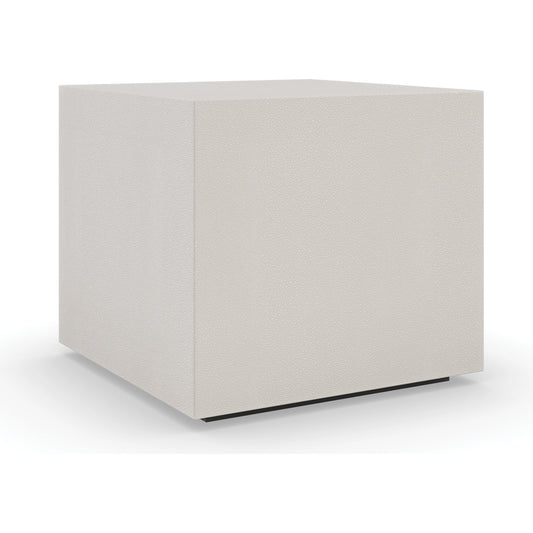 Solid Ground by Caracole in shagreen, black and shagreen, almost black. Made from birch in a modern style.