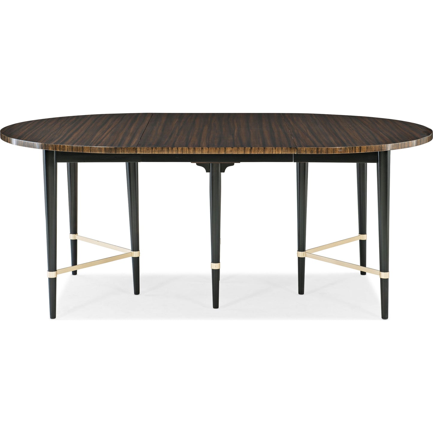 002 SR-783846 | Additional Silo | Long and Short of It by Caracole in black and saddle, black saddle, neutral metallic. Made from birch, quartered paldao in a transitional style.