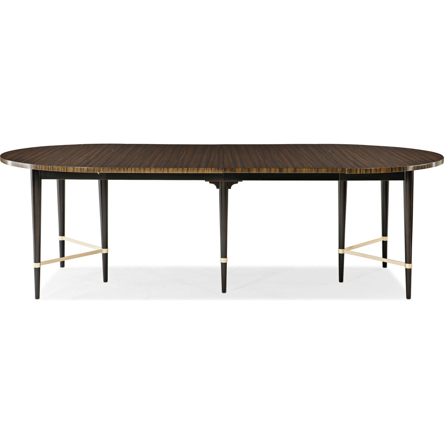 003 SR-783846 | Additional Silo | Long and Short of It by Caracole in black and saddle, black saddle, neutral metallic. Made from birch, quartered paldao in a transitional style.