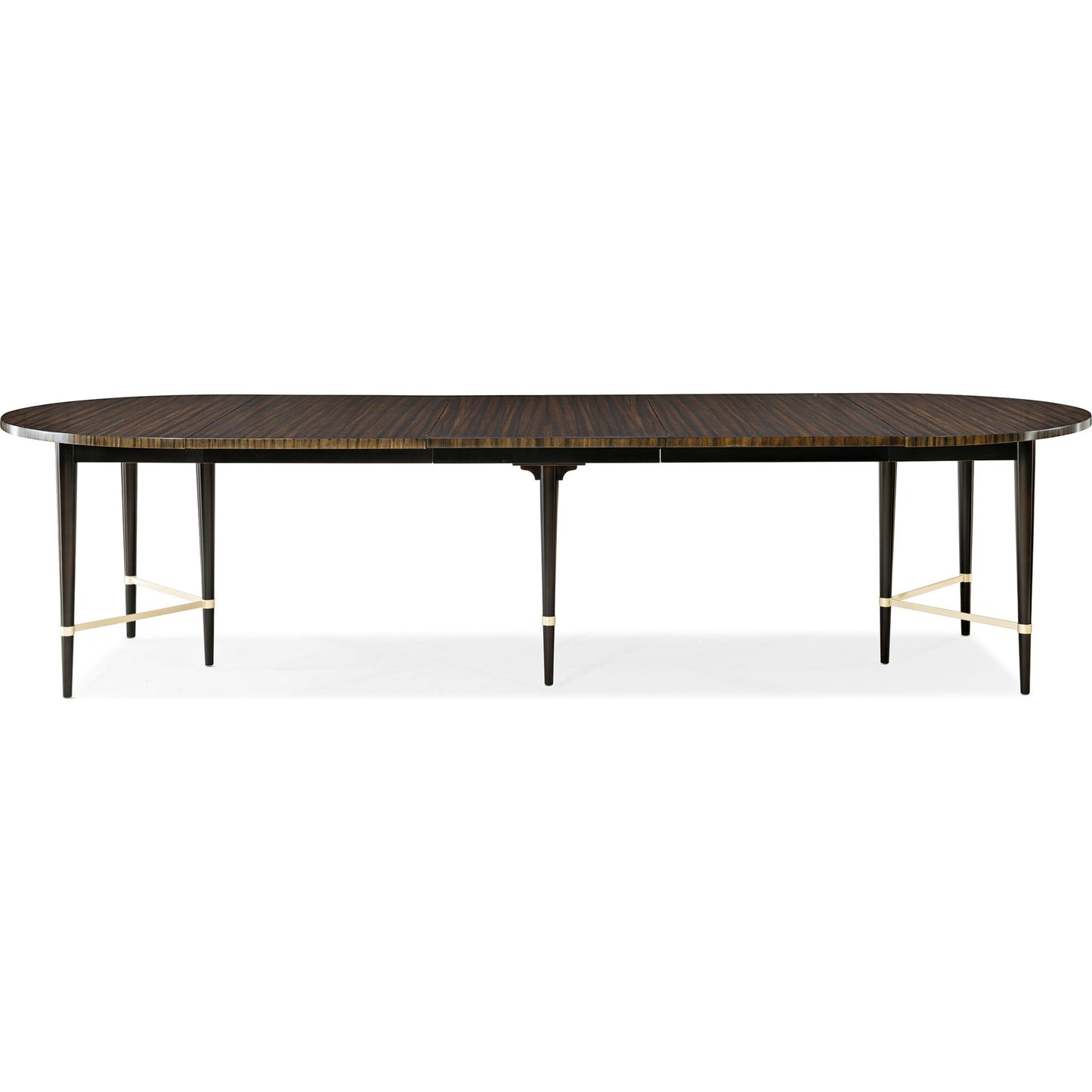 004 SR-783846 | Additional Silo | Long and Short of It by Caracole in black and saddle, black saddle, neutral metallic. Made from birch, quartered paldao in a transitional style.