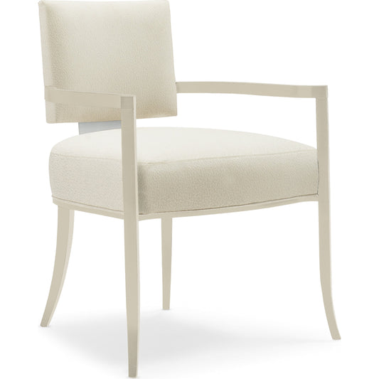 Reserved Seating Arm Chair by Caracole. Made from unique in a transitional style.