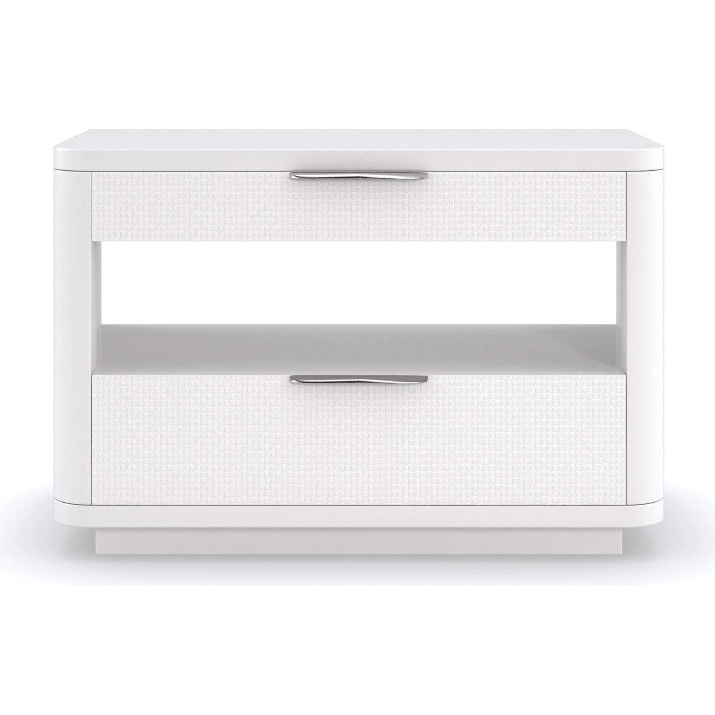 002 SI-1955697 | Additional Silo | In Touch by Caracole in cloud, white, nickel and cloud white. Made from birch, maple in a modern style.