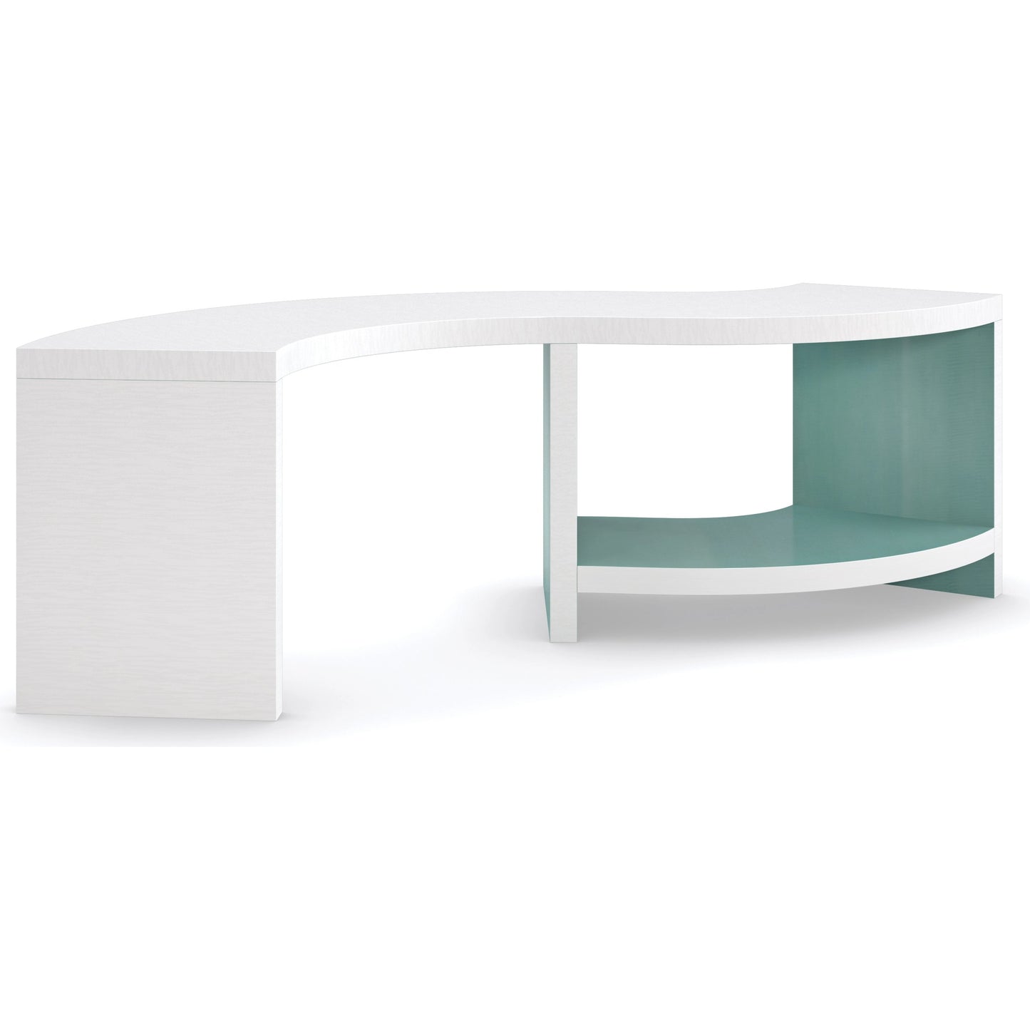 001 SI-1955721 | Additional Silo | Over Flow by Caracole in natural and lucent white, lucent oasis. Made from birch, figured sycamore in a modern style.