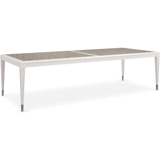 001 SI-1955761 | Primary Silo | Lattice Gather by Caracole in mirrored, silver, bronze and stardust, deep bronze. Made from birch, maple in a modern style.