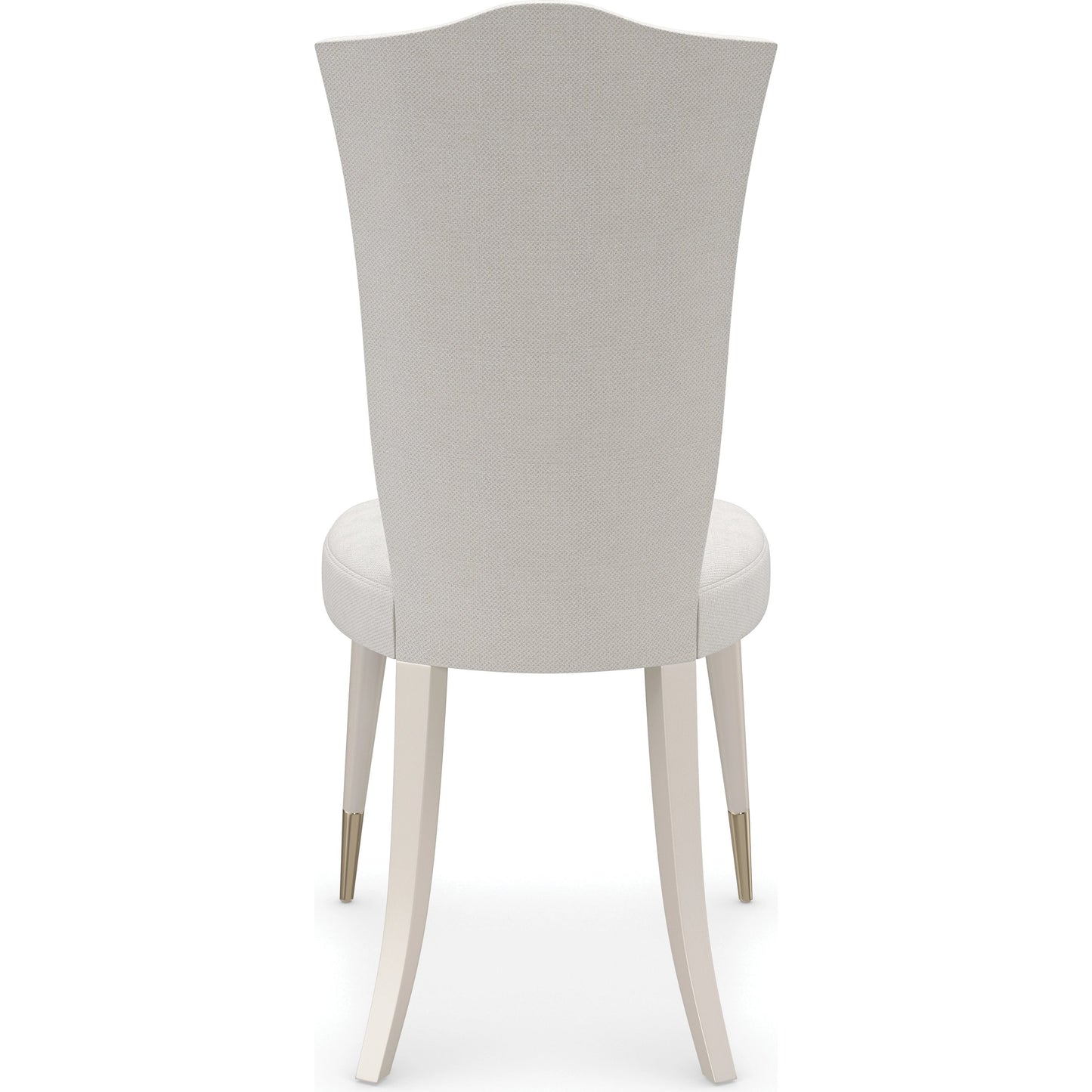 004 SI-1955774 | Additional Silo | Cherub Side Chair by Caracole in natural and matte pearl. Made from birch in a modern style.