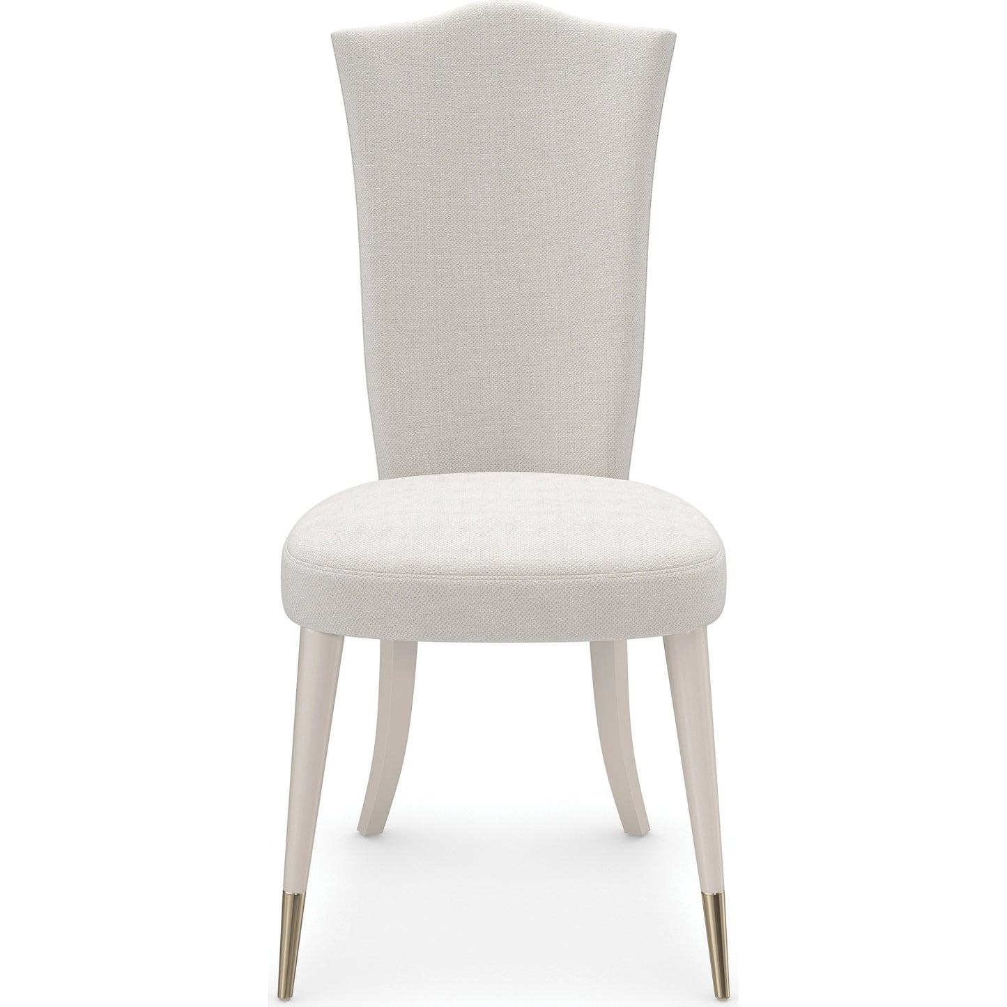 002 SI-1955774 | Additional Silo | Cherub Side Chair by Caracole in natural and matte pearl. Made from birch in a modern style.