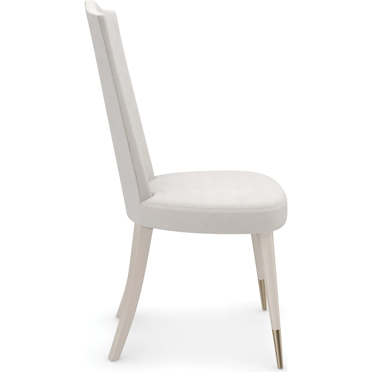 005 SI-1955774 | Additional Silo | Cherub Side Chair by Caracole in natural and matte pearl. Made from birch in a modern style.