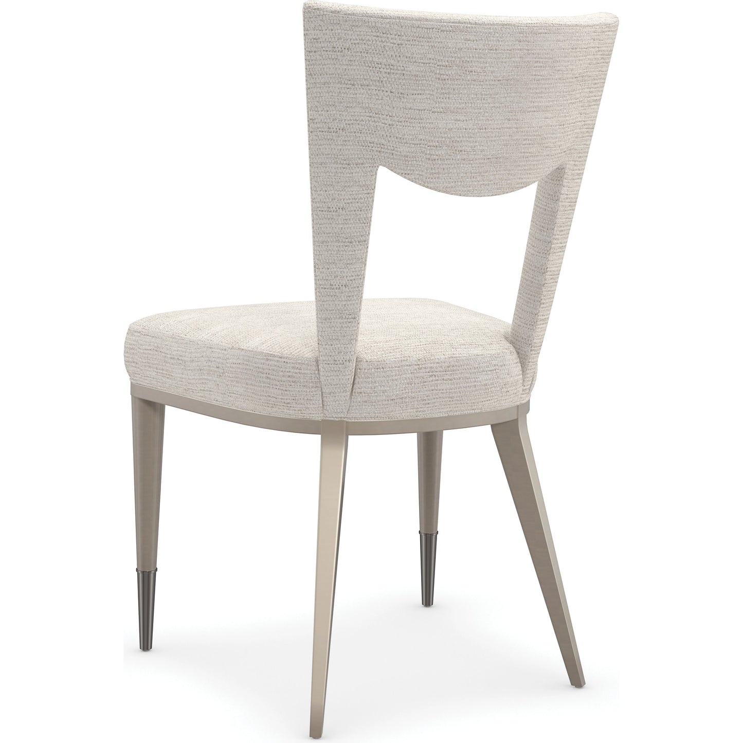 002 SI-1955775 | Additional Silo | Strata by Caracole in ivory, bronze and sparkling argent. Made from birch in a modern style.