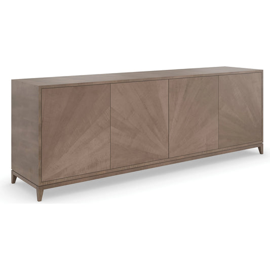 Daybreak by Caracole in maple and mocha. Made from birch, chocolate elegant tiger maple in a modern style.