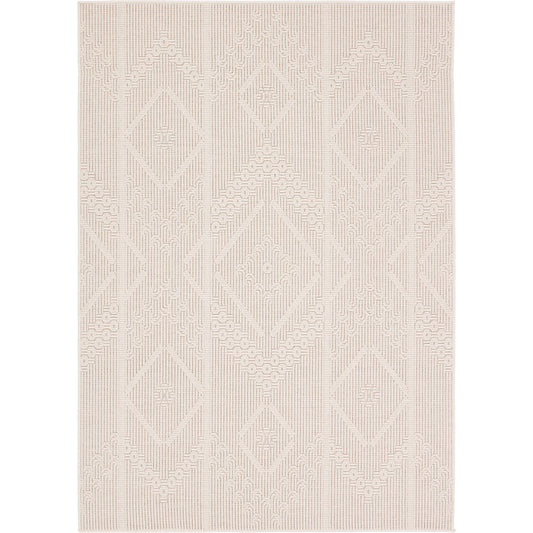 Continuum CNT02 Rug by Jaipur Living in cream. Made from 100% polypropylene in a unique style.