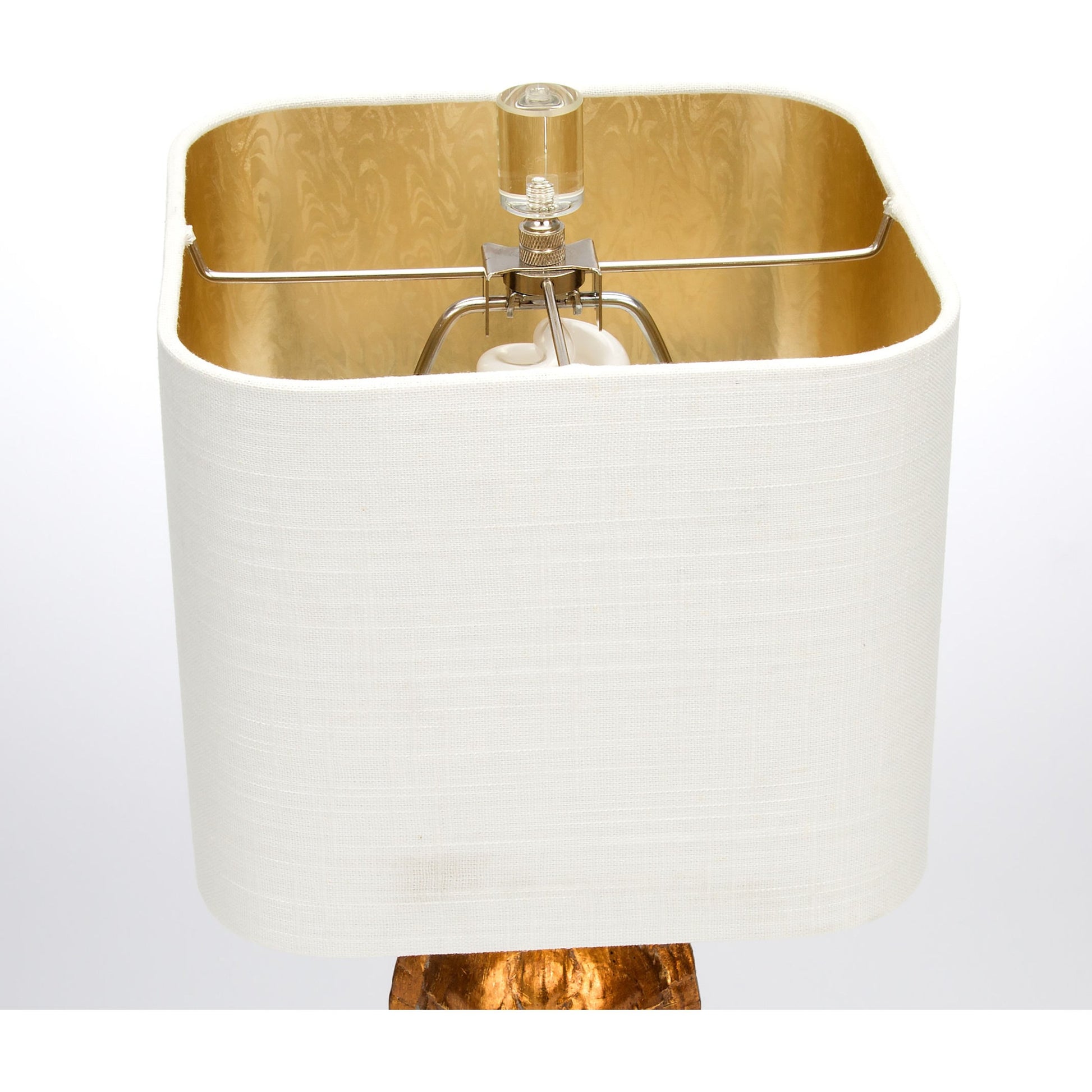 Tortoise Accent Lamp by Couture Lamps in india gold. Made from resin, crystal in a eclectic & global style.