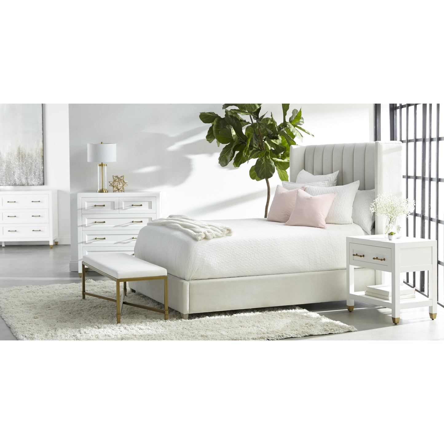 050 SR-387154,SR-387155,SR-387156 | Lifestyle | Chandler Bed by Essentials For Living. Made from unique in a modern style.