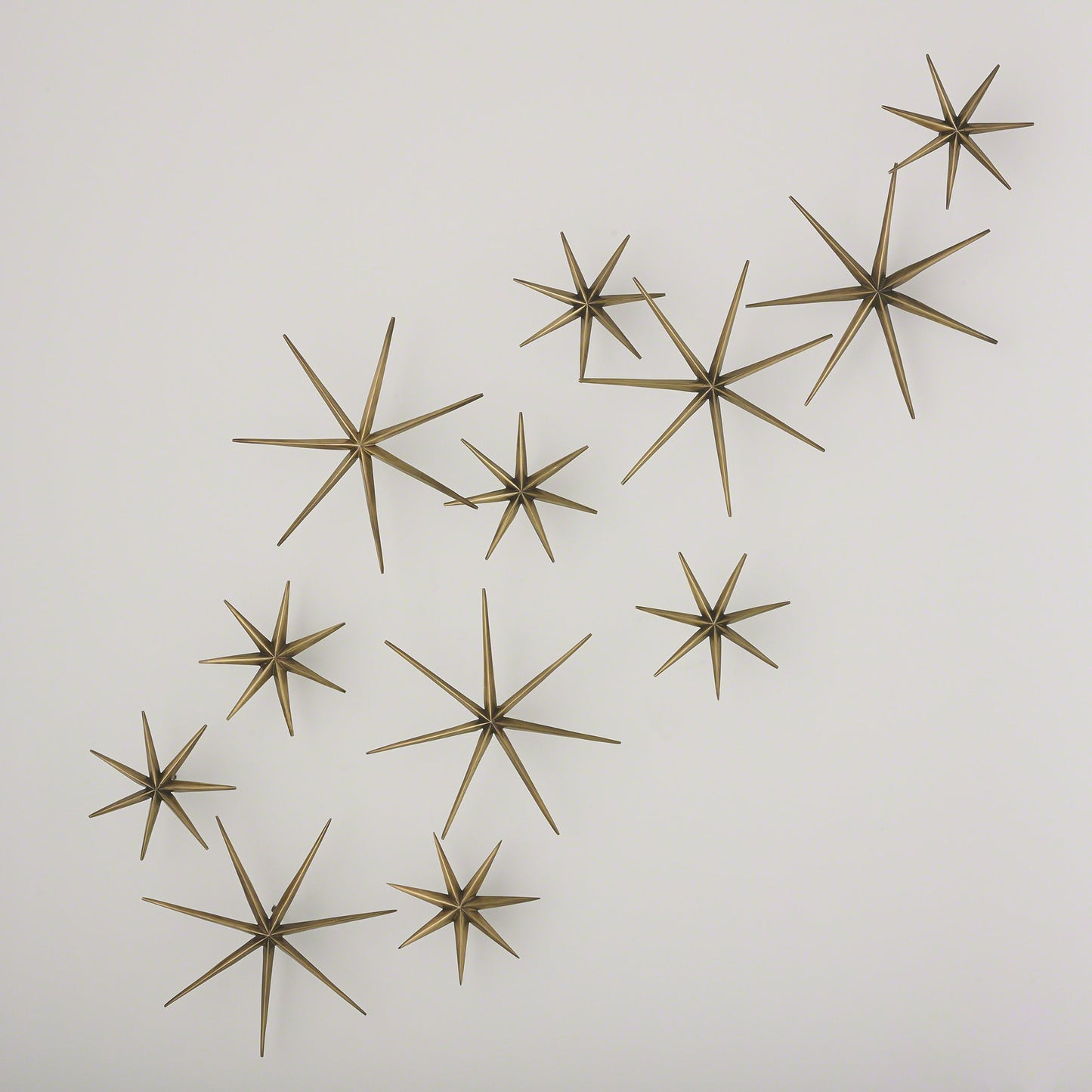 002 SR-701159 | Additional Silo | Etoile Wall Decor by Global Views in brass. Made from solid brass in a coastal style.