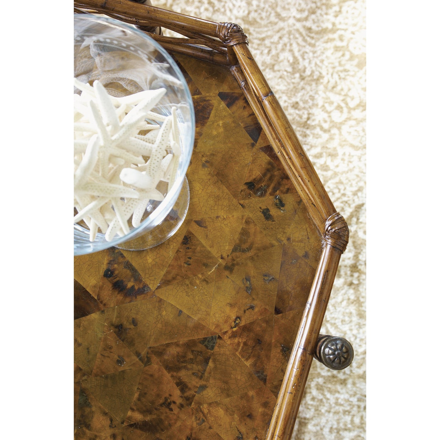 006 SR-836190 | Lifestyle | Key Largo End Table by Tommy Bahama Home. Made from unique in a coastal style.