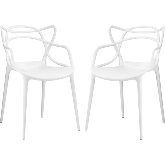 Grafton Dining Set (Set of 2) by Evans & Londeen. Made from plastic foot guide in a modern style.