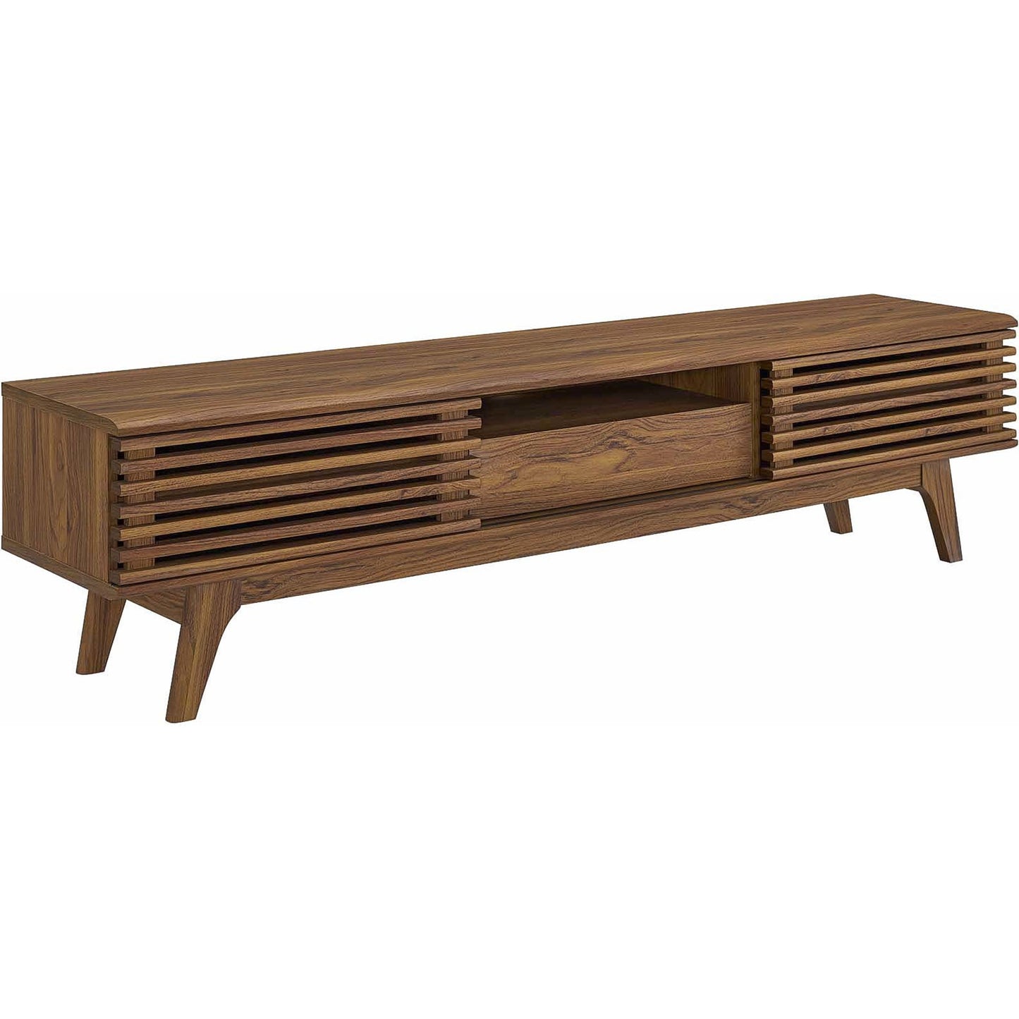 001 SR-390689 | Primary Silo | Rennell 70" TV Stand by Evans & Londeen. Made from particle board, mdf in a modern style.