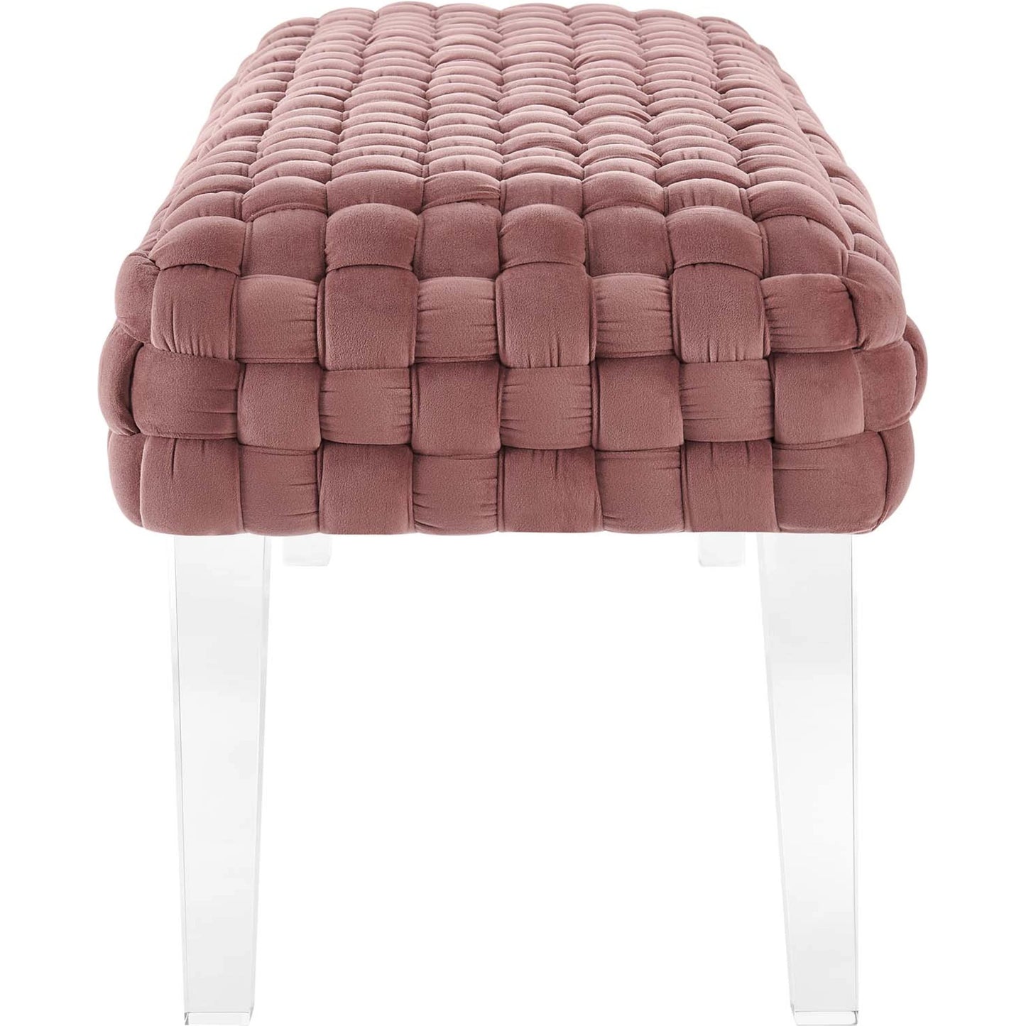 011 SI-1928709 | Additional Silo | Skagway Woven Ottoman by Evans & Londeen. Made from plywood, seat: top foam density 38kg, m3 with thickness 20mm, 100% polyester, white foot pad at the bottom, solid wood in a modern style.