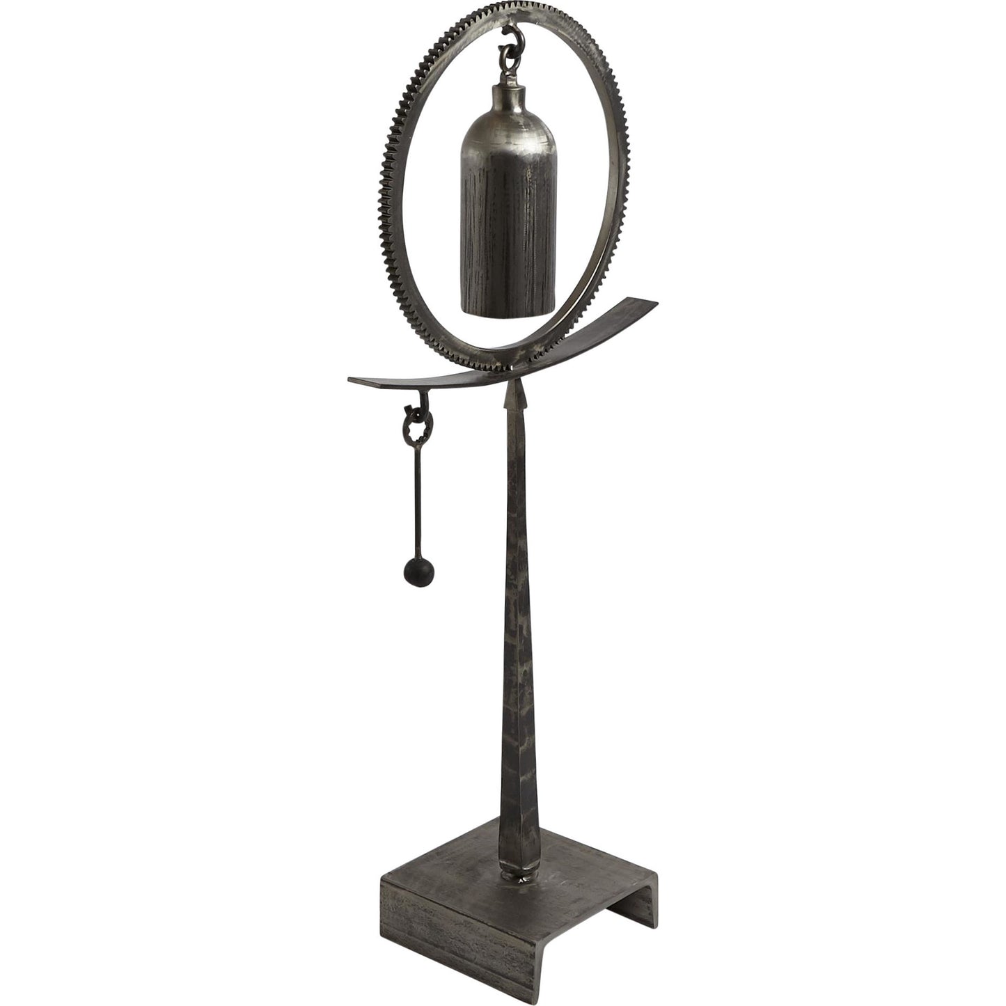000 SR-702159 | Additional Silo | Taper Spring Sound Sculpture by Global Views. Made from iron in a rustic style.
