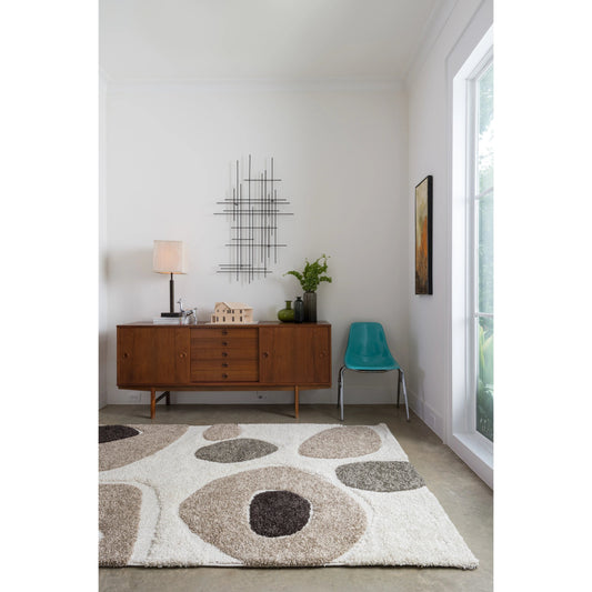Enchant EN-04 Rug by Loloi in ivory, multi. Made from 100% polypropylene in a modern style.