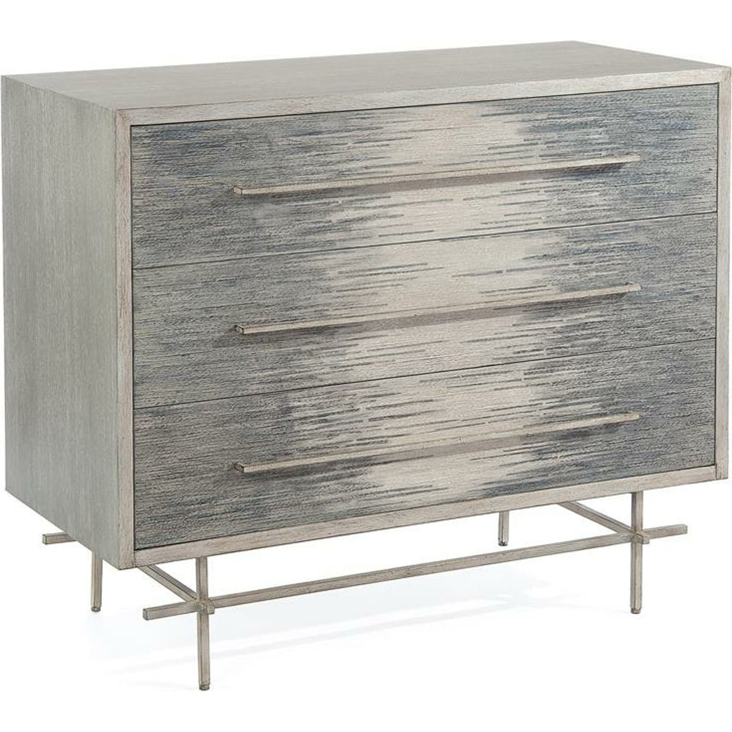 001 SR-864303 | Additional Silo | Harmony Chest by John-Richard in gray, oak, silver, white. Made from steel in a modern style.