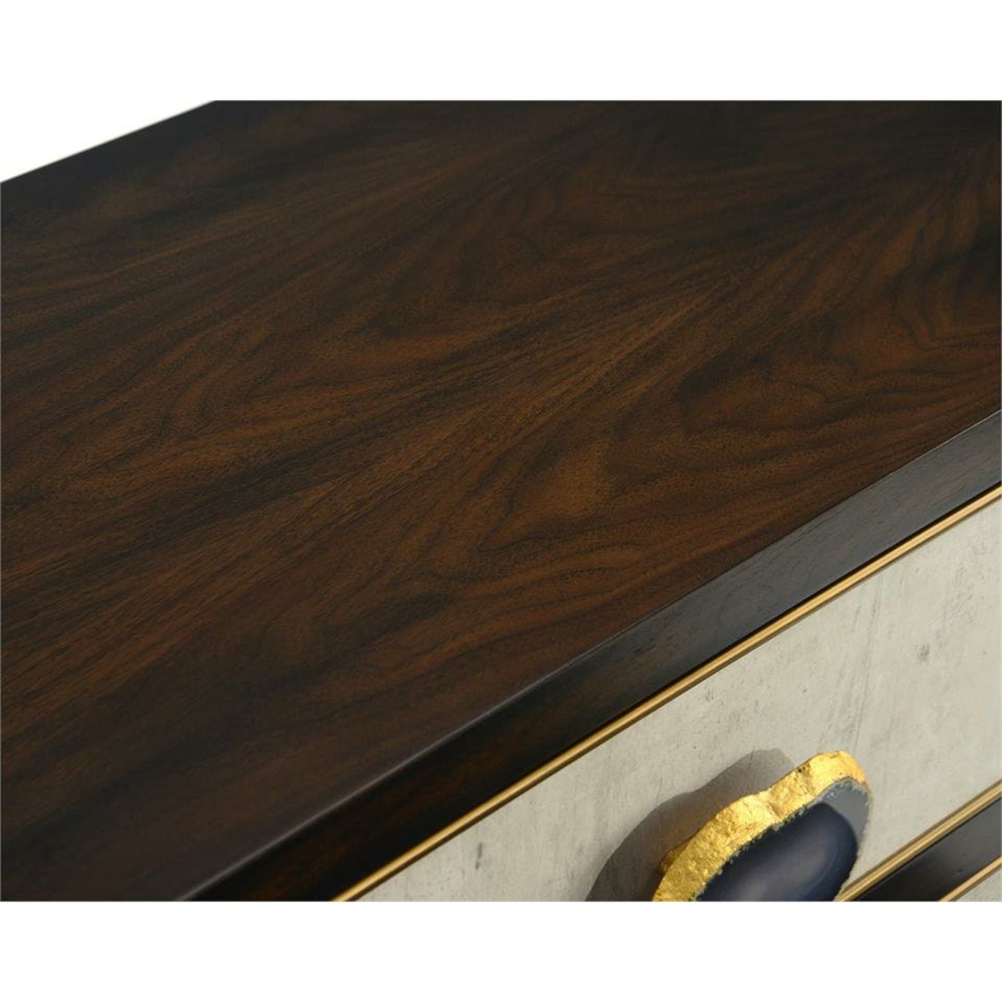 003 SR-865104 | Additional Silo | Palma Nightstand by John-Richard in black, walnut. Made from unique in a transitional style.