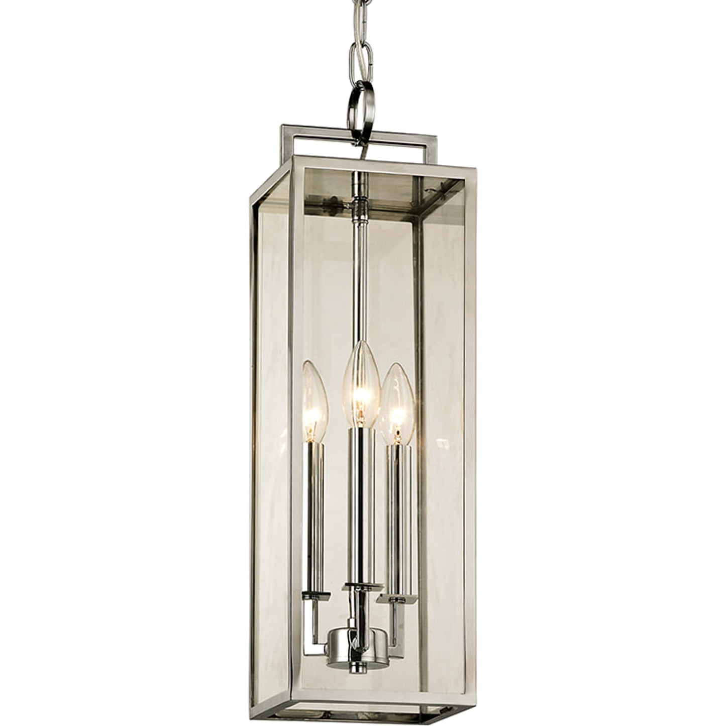 001 S-315338 | Additional Silo | Beckham Hanger by Troy in polished stainless. Made from stainless steel in a transitional style.