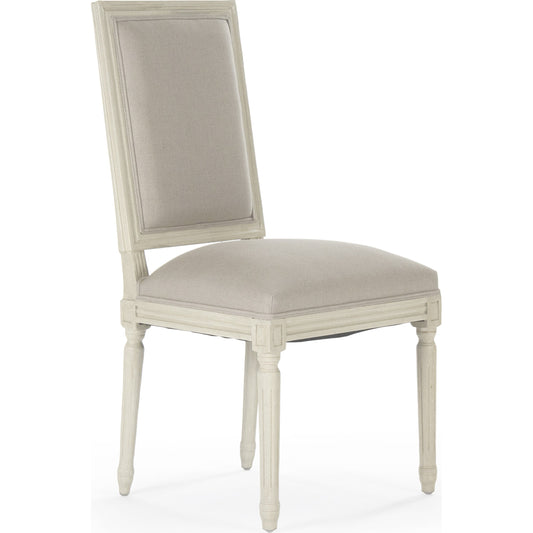 Tufted Louis Side Chair by Zentique. Made from unique in a traditional style.