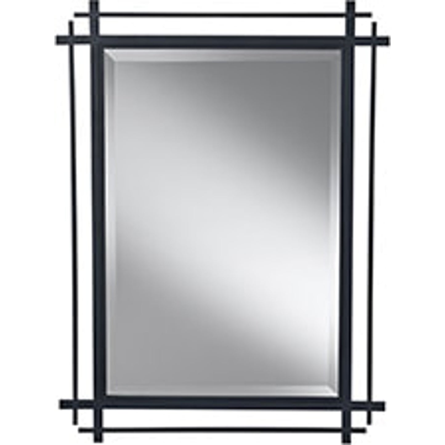001 S-284526 | Primary Silo | Ethan Antique Forged Iron Mirror by Generation Lighting in antique forged iron. Made from steel, glass in a modern style.