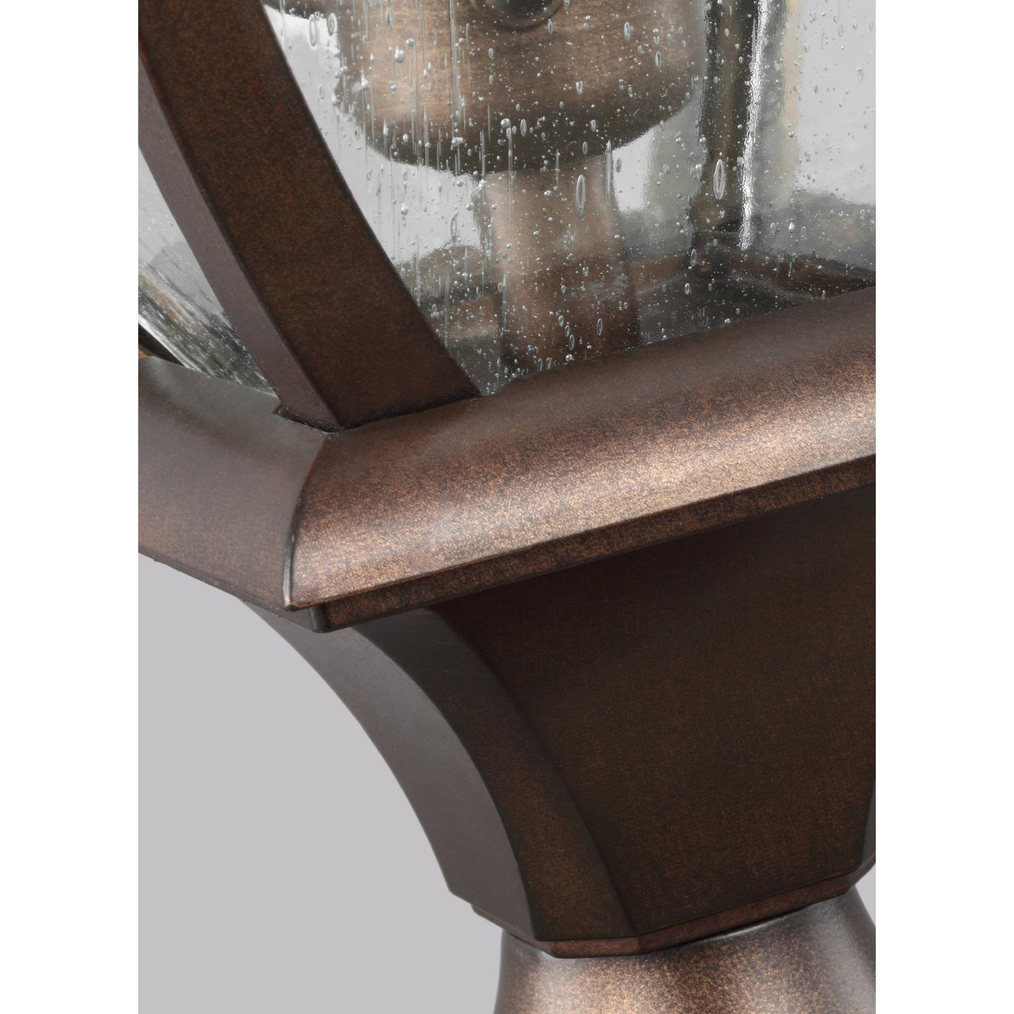 003 S-285246 | Additional Silo | Oakmont Outdoor Post Lantern by Generation Lighting in patina bronze. Made from cast aluminum in a traditional style.