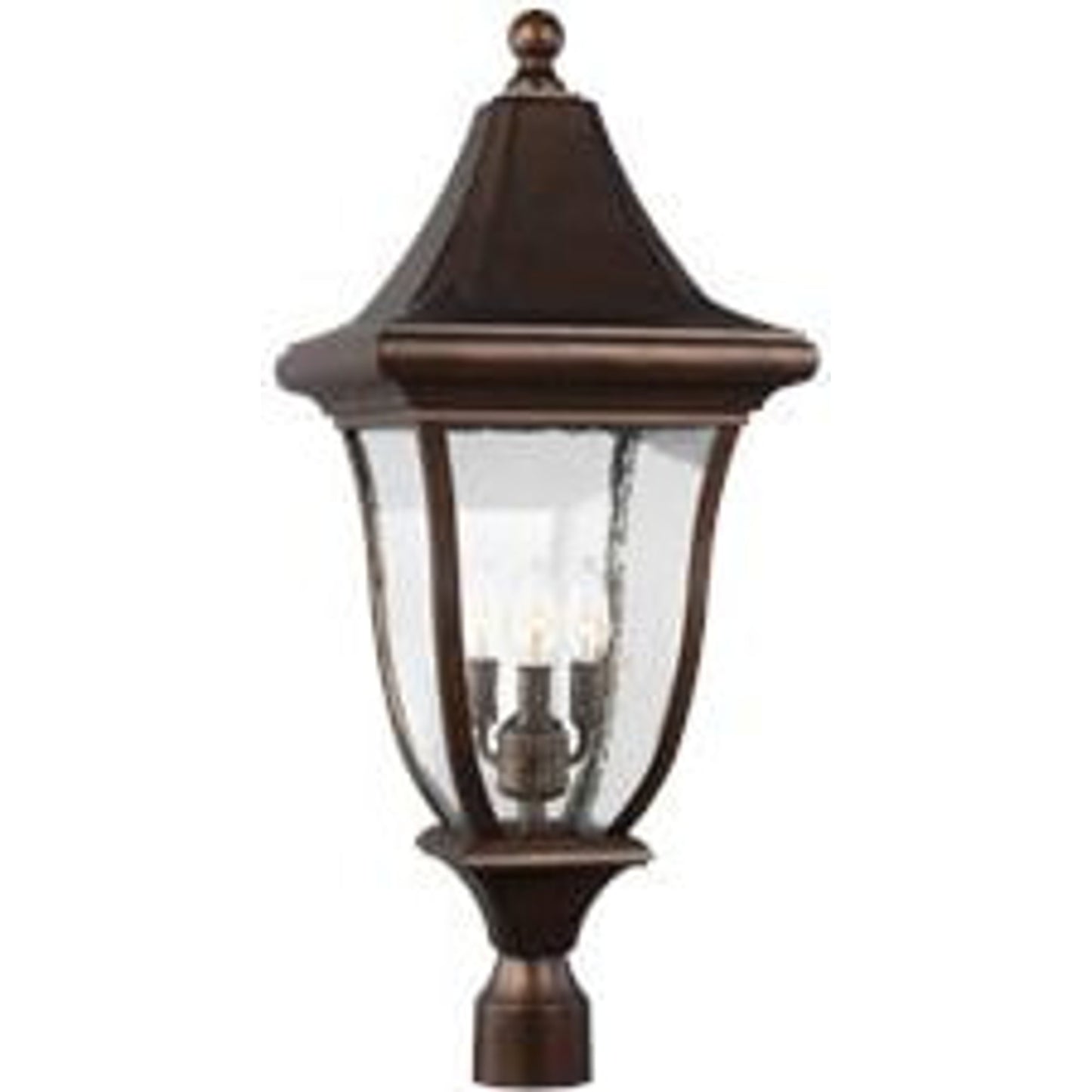 002 S-285246 | Additional Silo | Oakmont Outdoor Post Lantern by Generation Lighting in patina bronze. Made from cast aluminum in a traditional style.