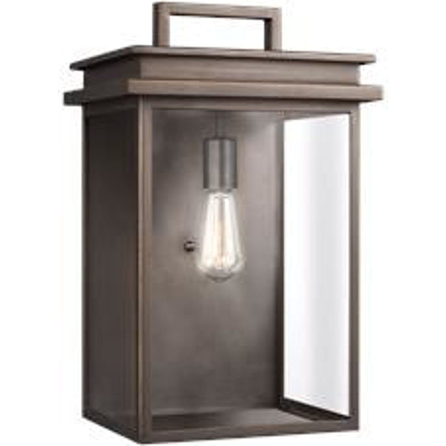 009 S-284605 | Additional Silo | Glenview Outdoor Wall Lantern by Generation Lighting in antique bronze. Made from cast aluminum in a transitional style.