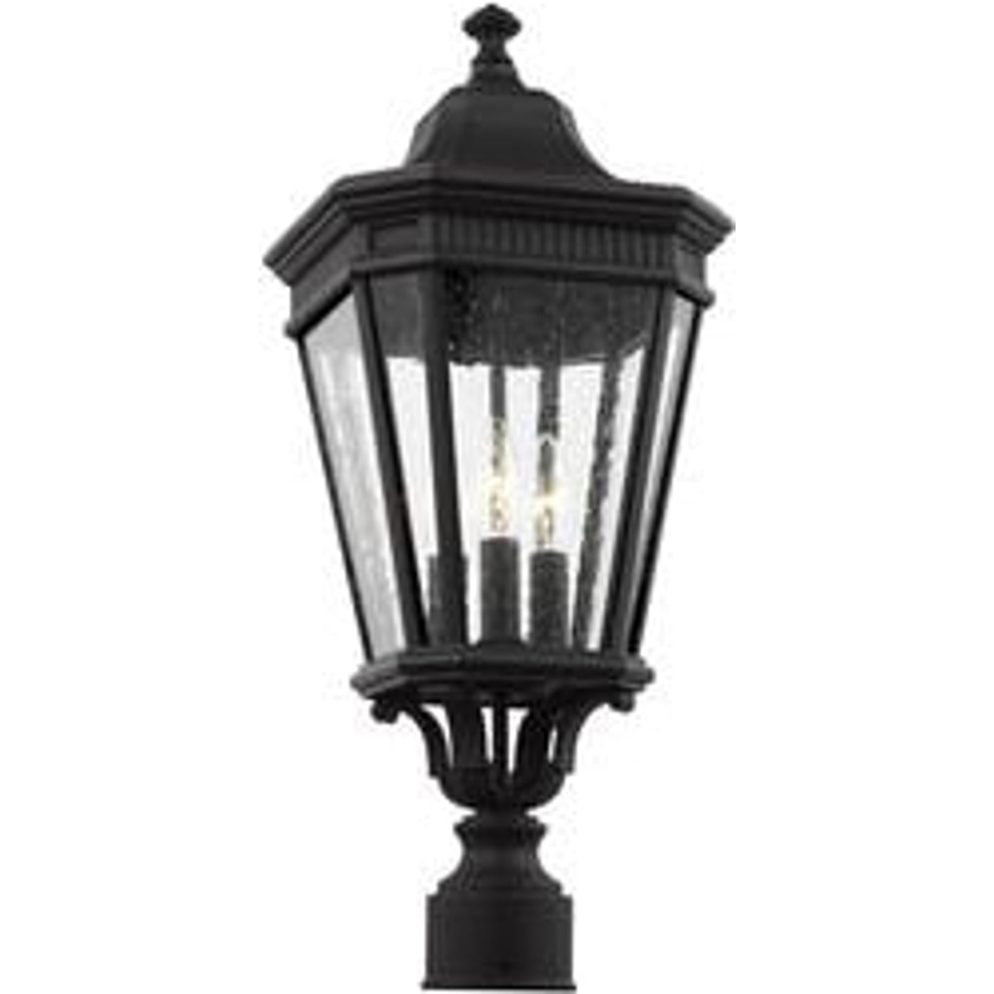 001 S-284349 | Primary Silo | Cotswold Lane Wall Post Lantern by Generation Lighting. Made from aluminum in a traditional style.
